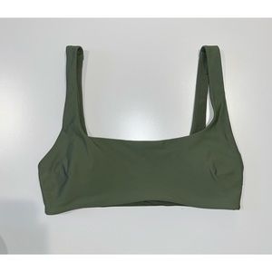 Small Aerie Wide Strap Scoop Bikini Top